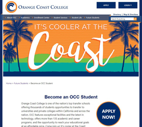 Cooler at the Coast website