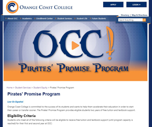 Pirates' Promise website