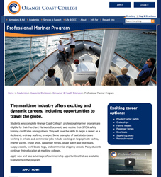 Professional Mariner's website