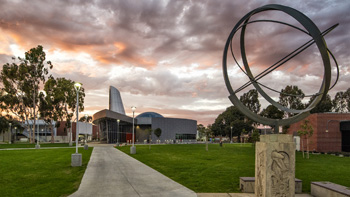 View of planetarium from afar