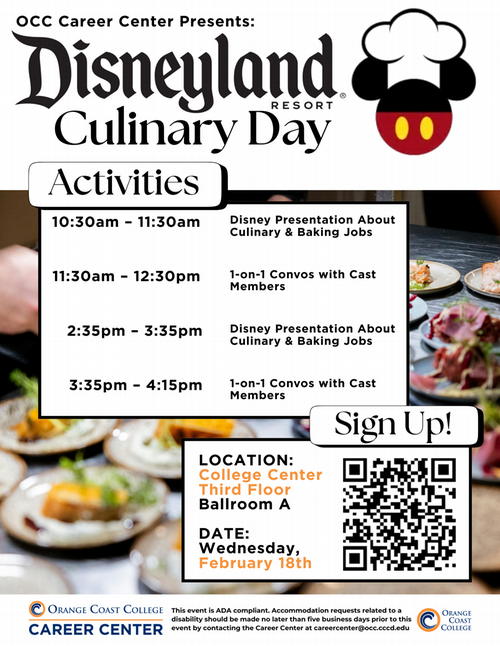 Disney Culinary Day