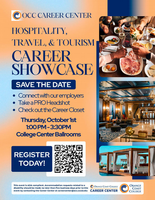 Hospitality, Travel and Tourism Showcase flyer