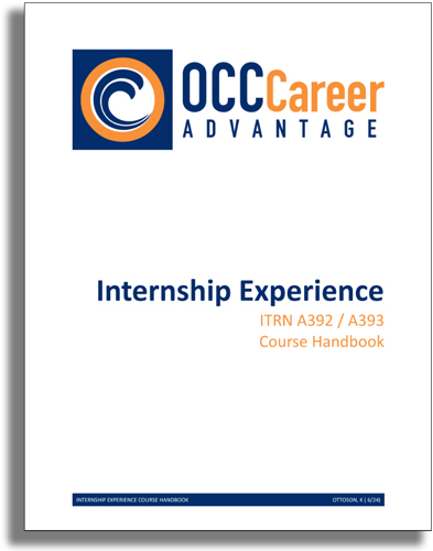 Internship Experience Course Handbook cover