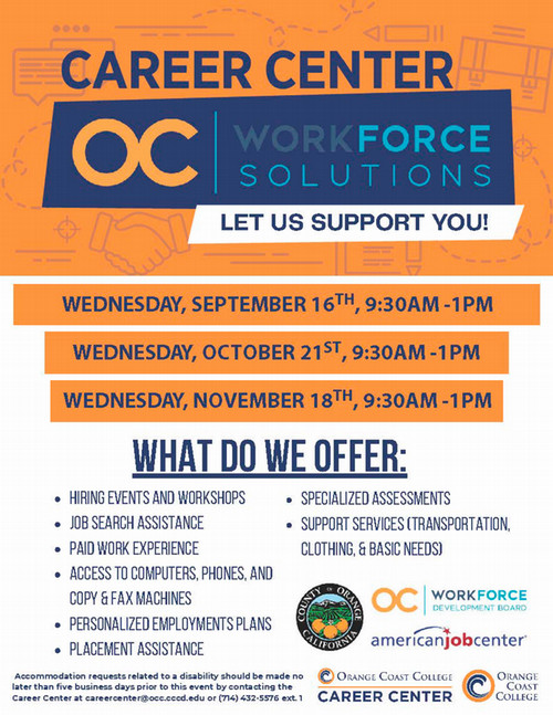 OC Workforce Solution flyer