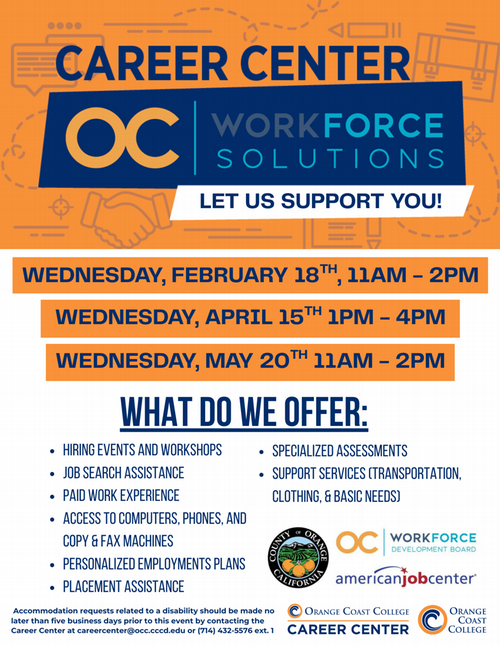 OC Workforce Solutions flyer