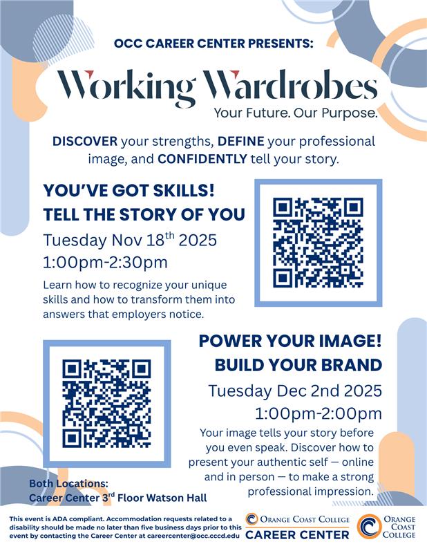 working wardrobes flyer
