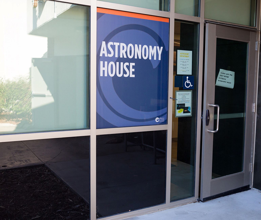 Entrance of Astronomy House