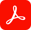 Adobe acrobat dc logo letter A