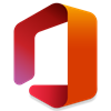 Microsoft Office 365 logo Orange rectangle