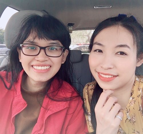 Isabelle Phan and Hieu Le