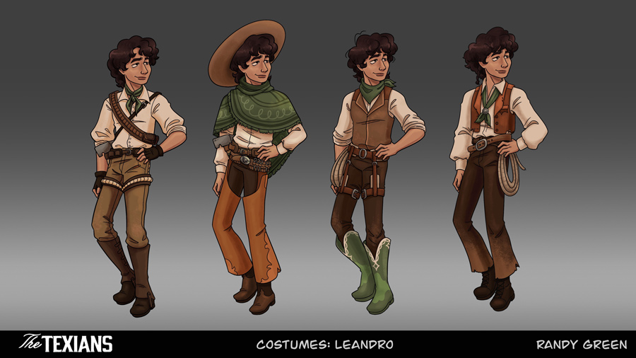 Leandro Costume Options
