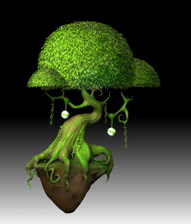 Tree ZBrush Model
