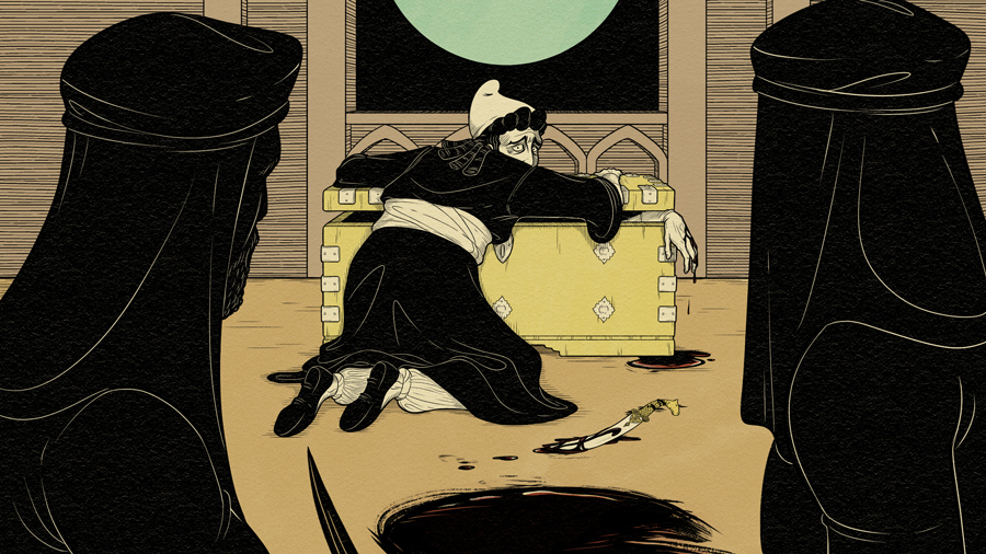 The Telltale Heart Illustration