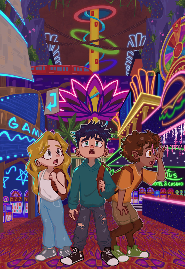 Percy Jackson Illustration