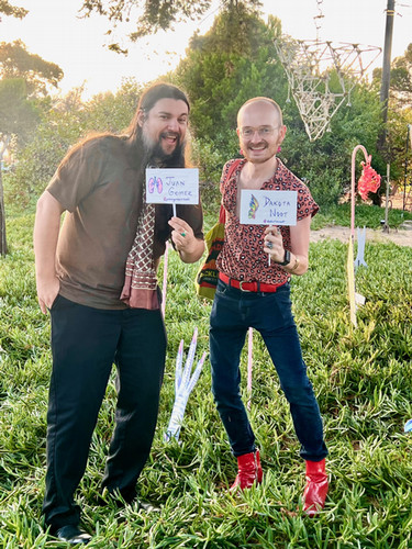 Juan Gomez and Dakota Noot at OPaf