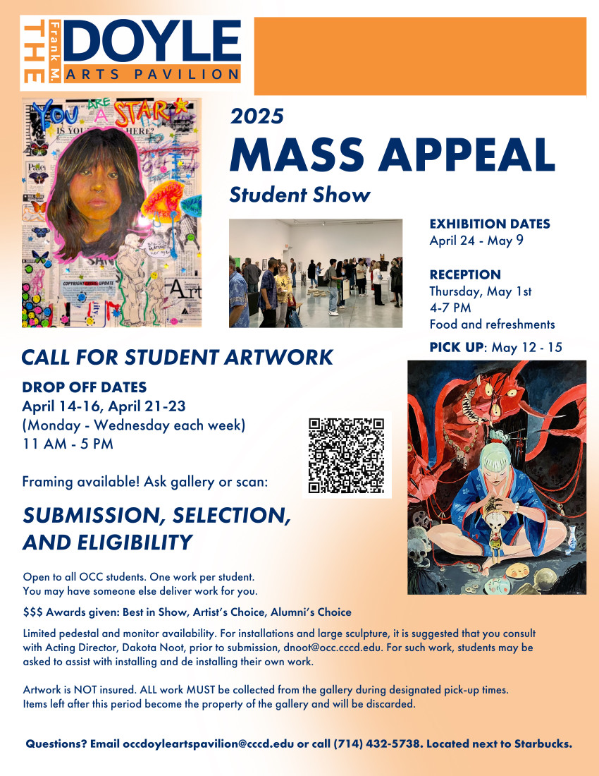 Poster of Mass Appeal 2025 Student Exhibition