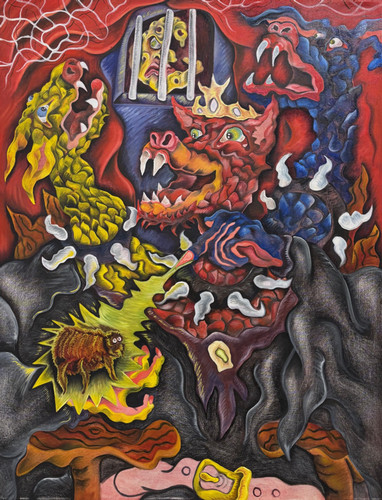 Painting by Elias Hernandez