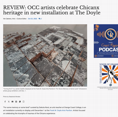 Article about the exhibition from the Coast Report