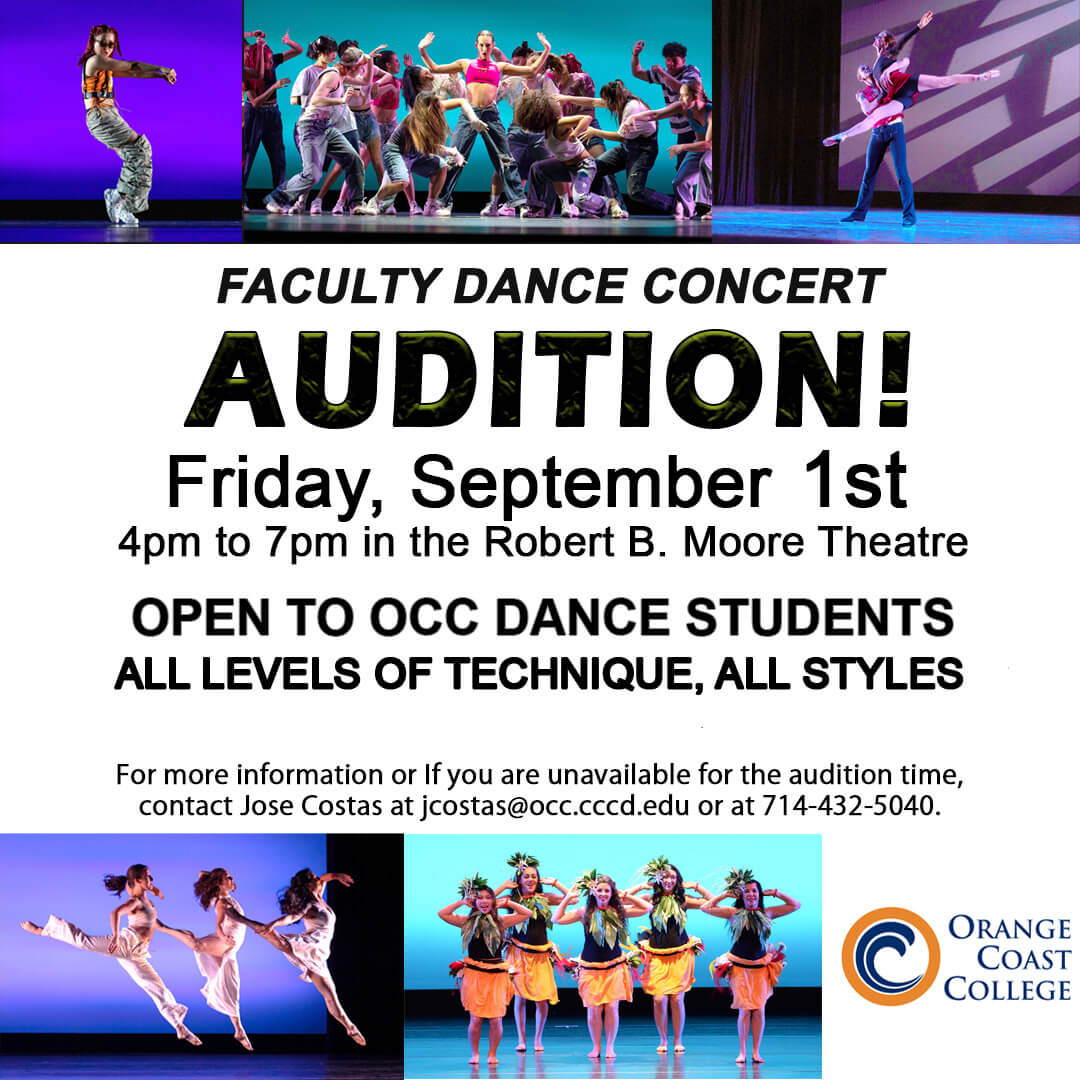 2023 Faculty Dance Concert Audition