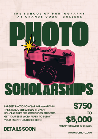2026 OCC Photo Scholarship Promo