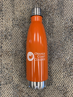 OCC orange steel water bottle