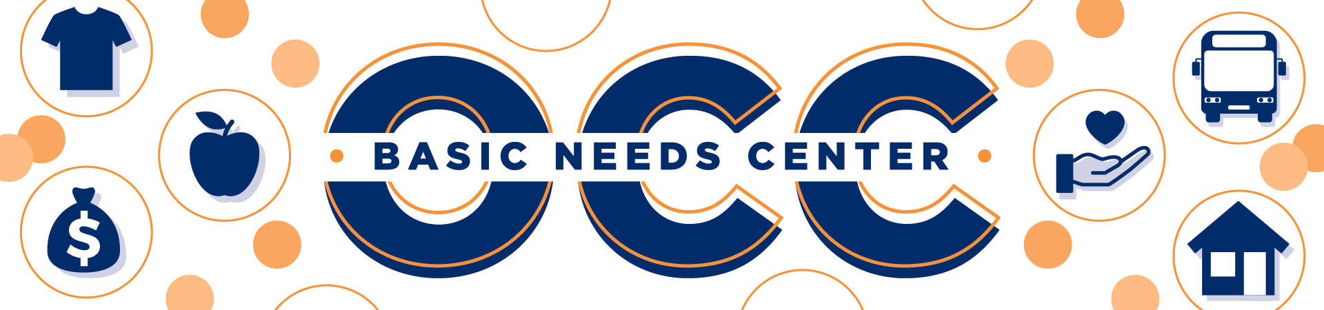 Text: OCC Basic Needs Center