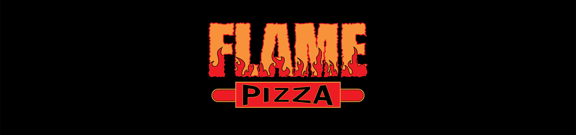 Flame Pizza Logo