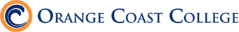Orange Coast College logo in dark text