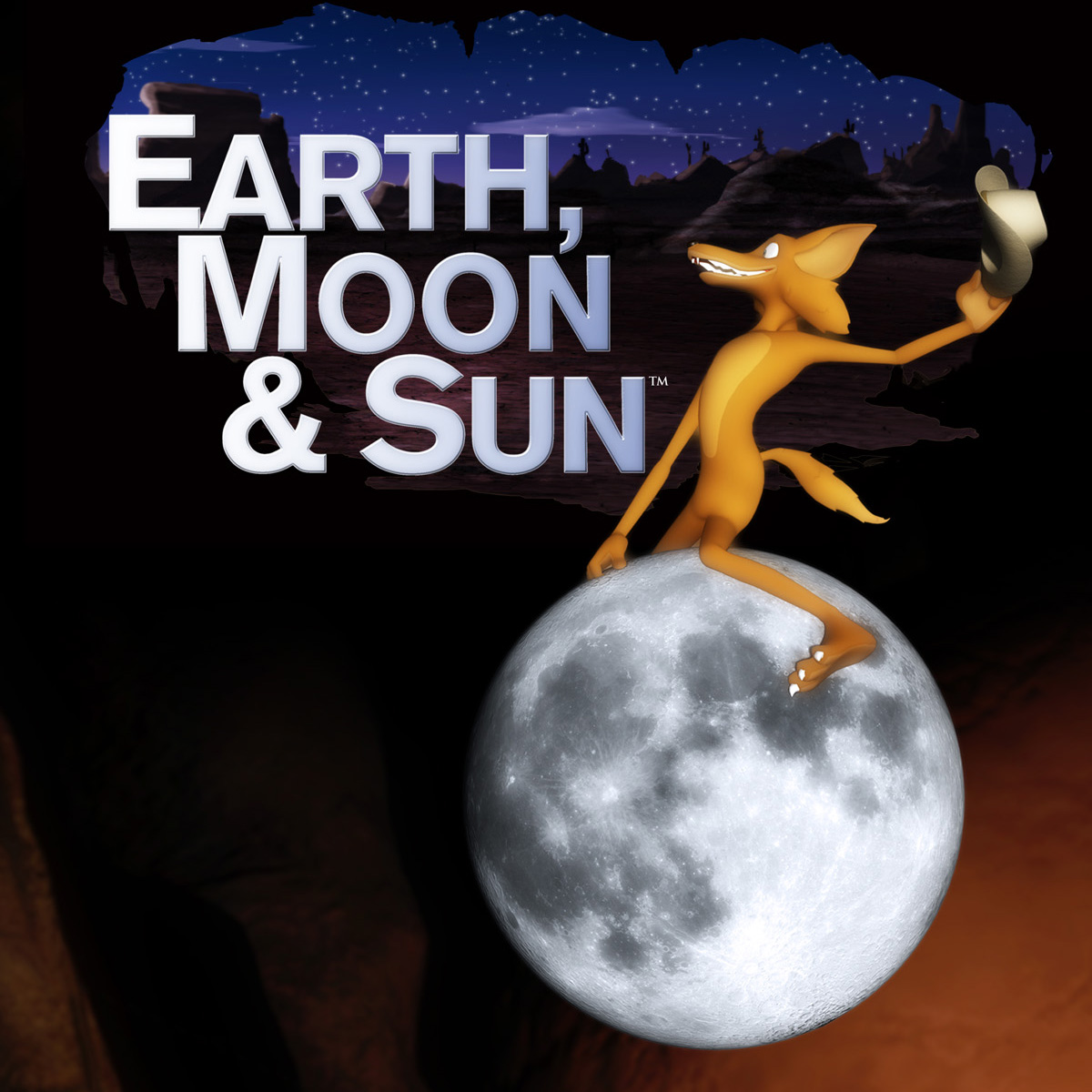 Earth, Moon, & Sun logo