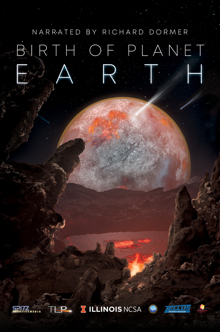 Birth of Planet Earth Poster