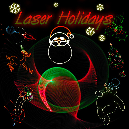 laser holidays poster