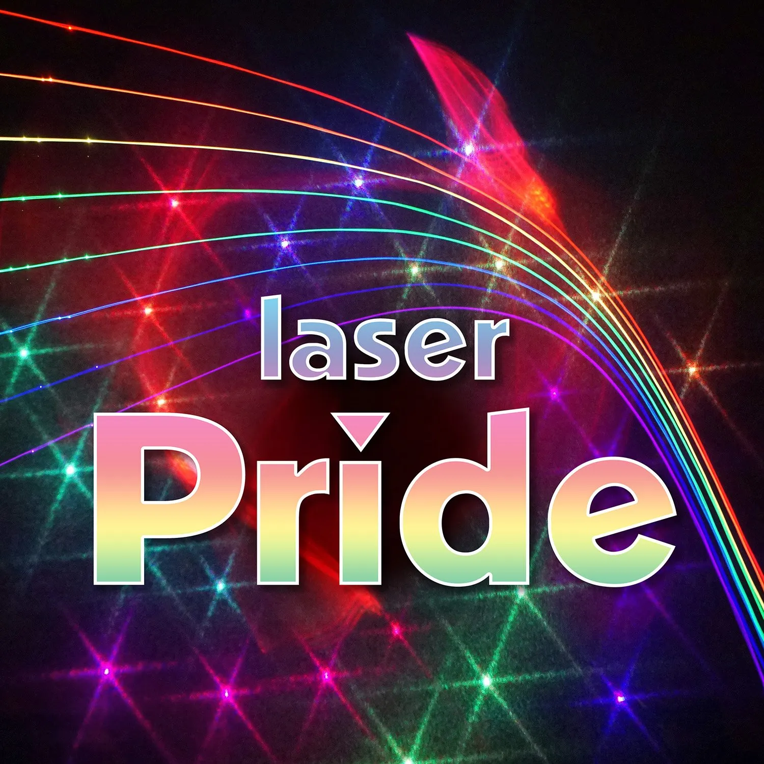 Laser Pride poster.