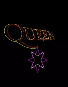 Queen poster.