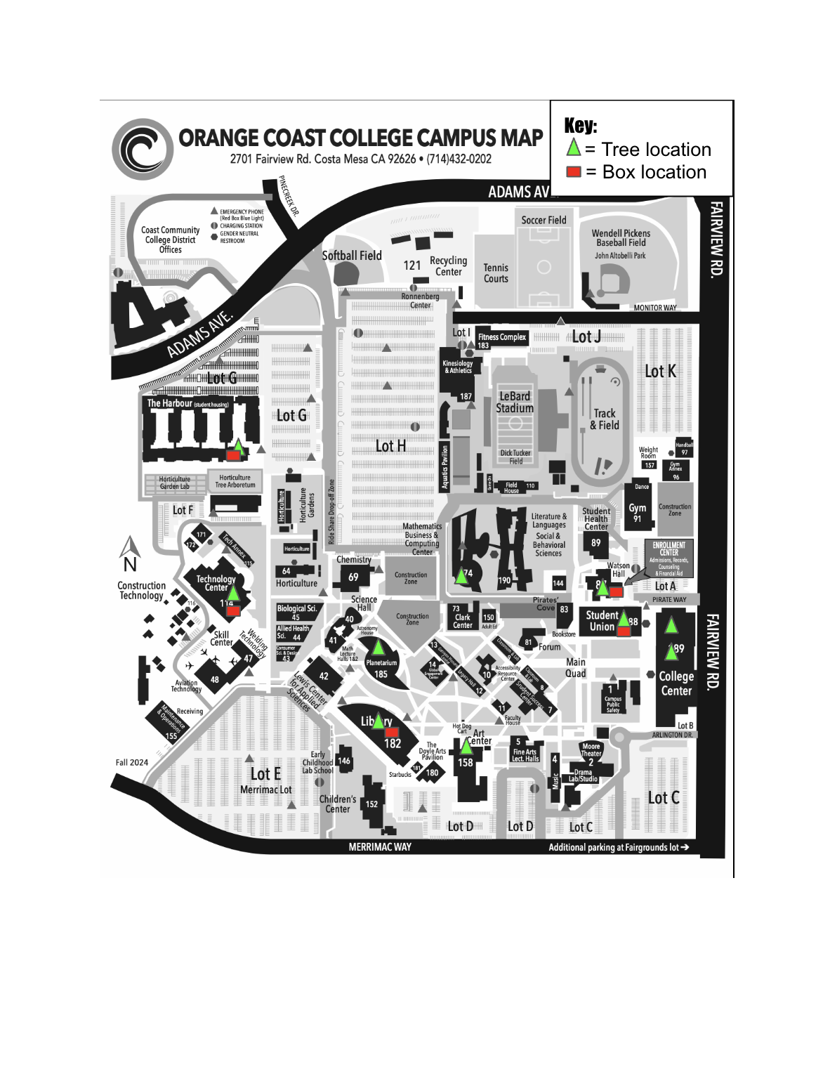 2024 Angel Tree Campus Map