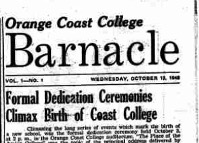 From 1948 First Edition, news clipping of Barnacle newspaper headline