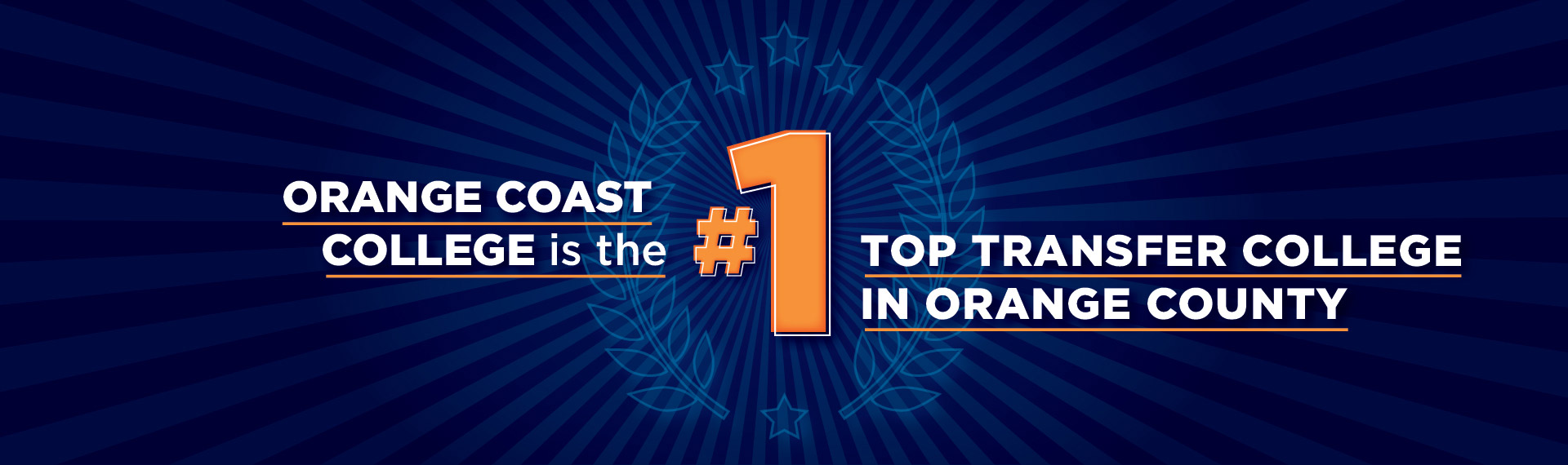 OCC is the #1 Top Transfer College in OC