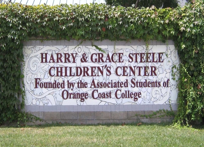 Harry and Grace Steele Children's Center sign