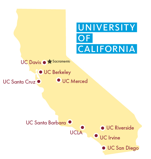 UC Campus Locations