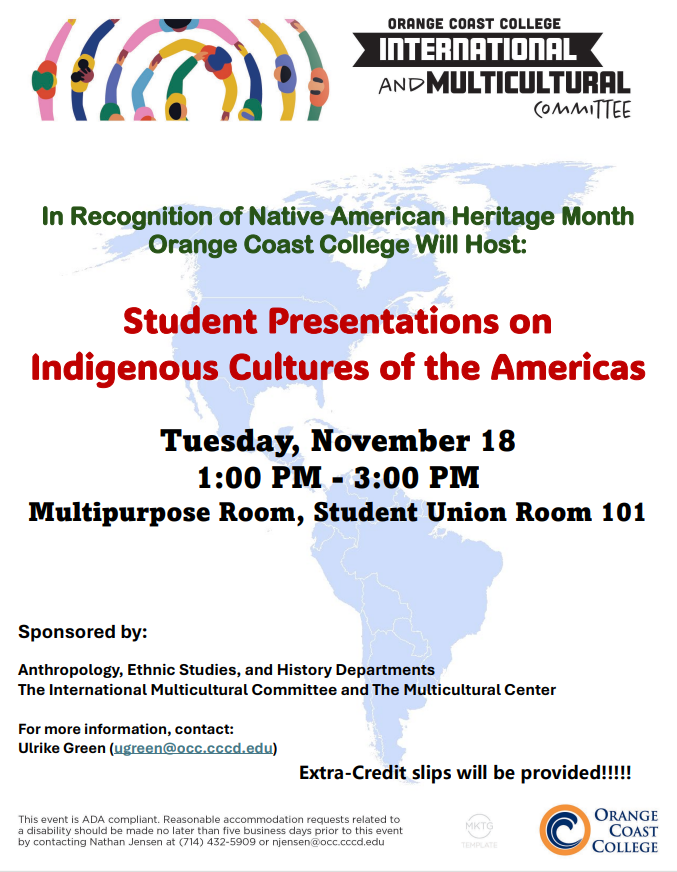 Indigenous Cultures Student Presentations 2025